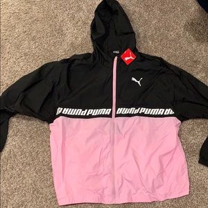 Brand new puma windbreaker